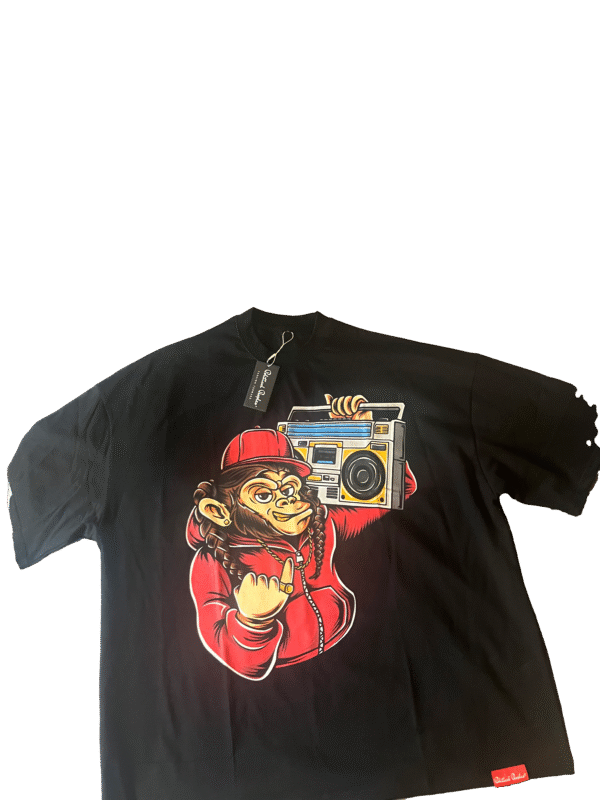 Monkey In The Middle  T-Shirt - Image 4