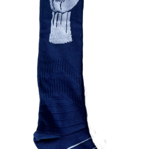 Blue and White Long Socks by Political Peoples