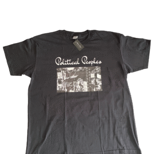 Political Peoples Logo Black T-Shirt