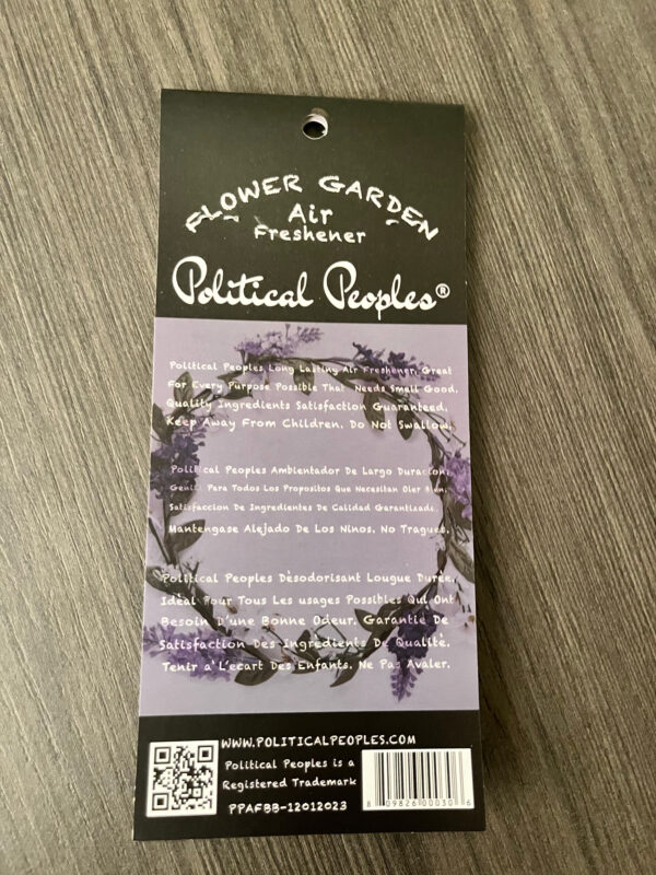 Political Peoples Air Freshener Flower Garden Scent - Image 3