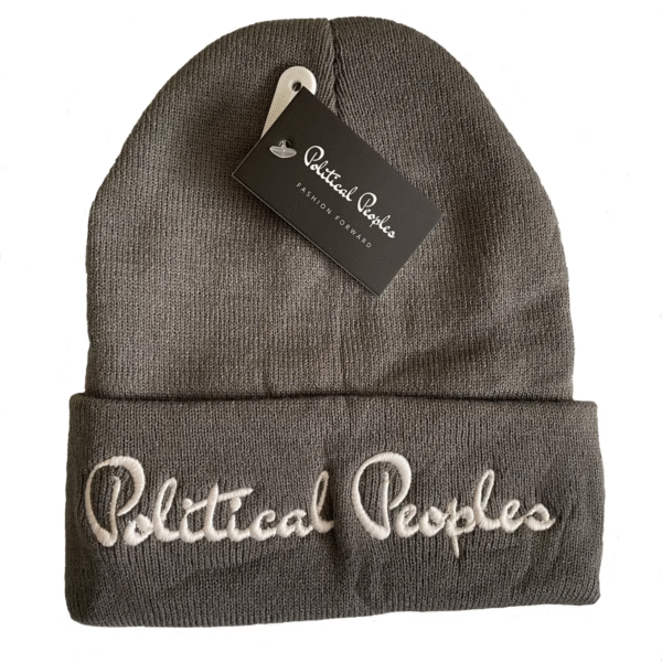 Political Peoples Dark Green Winter Hat Beanie - Image 4
