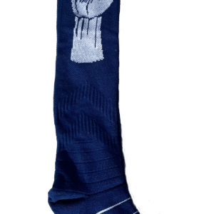 Blue and White Long Socks by Political Peoples