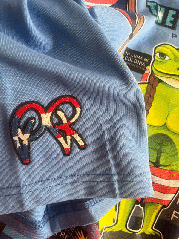 Coqui Protesting Blue T-Shirt - Image 4