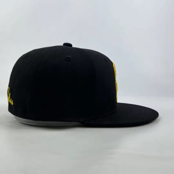 PP Logo Baseball Black Fitted Hat - Image 6