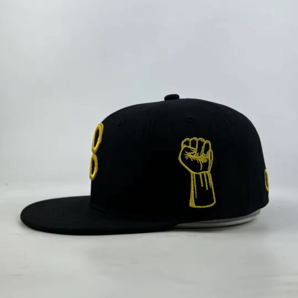 PP Logo Baseball Black Fitted Hat - Image 8
